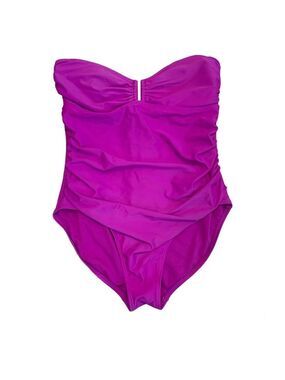 CALVIN Klein bright purple one piece swimsuit Sz 12